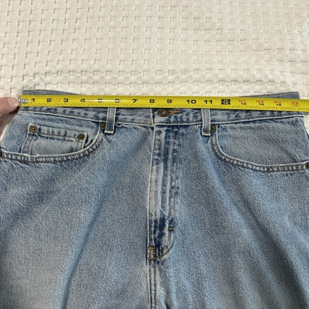 Urban Pipeline Y2K Destroyed Distressed Grunge Light Wash Men's Jeans — 32x34